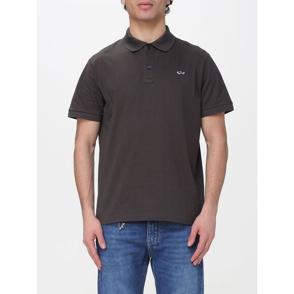 Paul & Shark Polo Shirt Men Brown